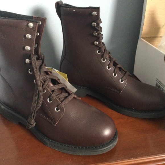 WORK AMERICA Men’s Leather Boots …new in box - Picture 3 of 6